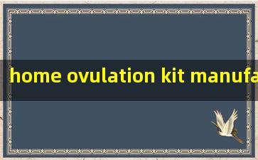  home ovulation kit manufacturer